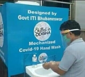 #Mechanized COVID-19 Hand Wash machine